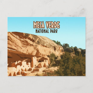 Mesa Verde Nationalpark Colorado Postkarte