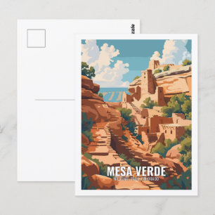 Mesa Verde Nationalpark Colorado USA Postkarte