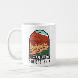 Mesa Verde Nationalpark Colorado Vintag Kaffeetasse