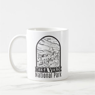 Mesa Verde Nationalpark Colorado Vintage Kaffeetasse