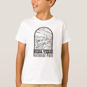Mesa Verde Nationalpark Colorado Vintage T-Shirt