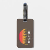 Mesa Verde Nationalpark Gepäckanhänger (Rückseite vertikal)