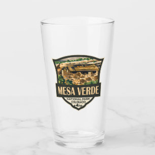 Mesa Verde Nationalpark Illustration Kunst, Dichtu Glas
