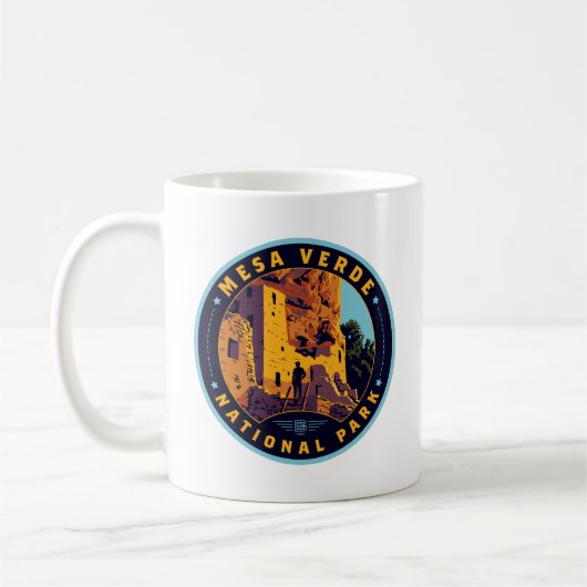 Mesa Verde Nationalpark Kaffeetasse (Links)