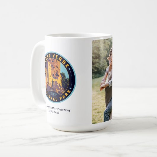 Mesa Verde Nationalpark Kaffeetasse (Vorderseite Links)