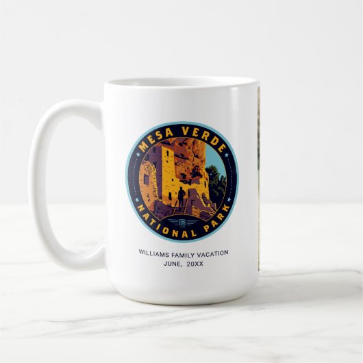 Mesa Verde Nationalpark Kaffeetasse (Links)