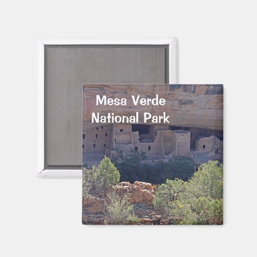 Mesa Verde Nationalpark Magnet (Vorderseite/Rückseite)