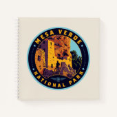 Mesa Verde Nationalpark Notizblock (Vorderseite)