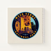 Mesa Verde Nationalpark Notizblock (Rückseite)
