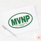 Mesa Verde Nationalpark Ovaler Aufkleber (Umschlag)