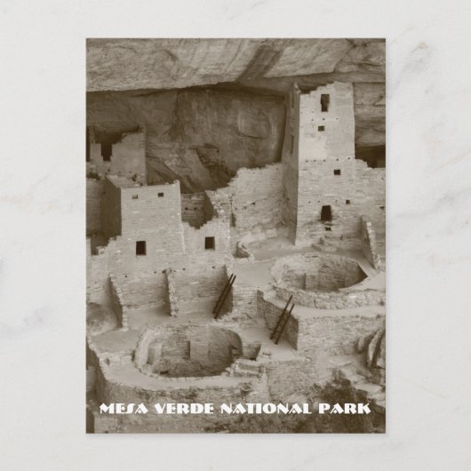 Mesa Verde Nationalpark Post Card Postkarte (Vorderseite)