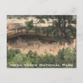 Mesa Verde Nationalpark Postkarte (Vorderseite)