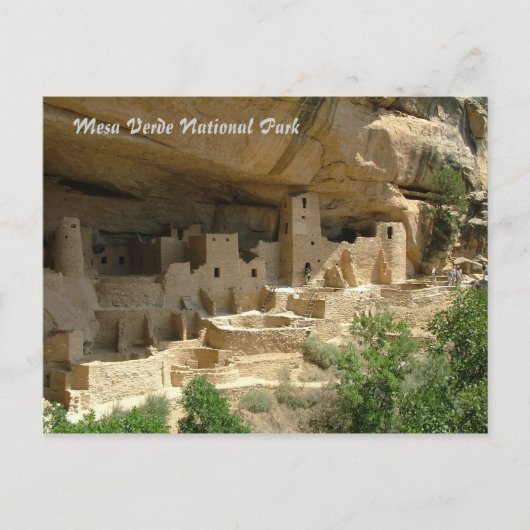 Mesa Verde Nationalpark Postkarte (Vorderseite)