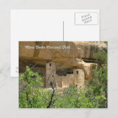 Mesa Verde Nationalpark Postkarte (Vorne/Hinten)