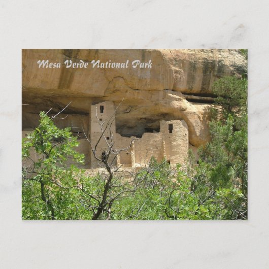 Mesa Verde Nationalpark Postkarte (Vorderseite)