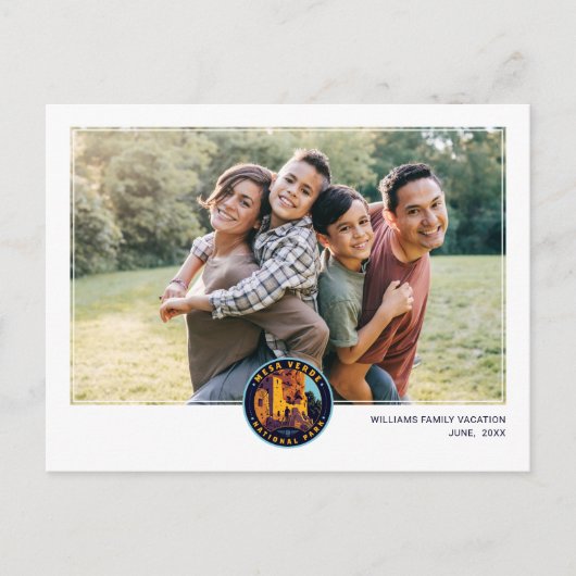 Mesa Verde Nationalpark Postkarte (Vorderseite)