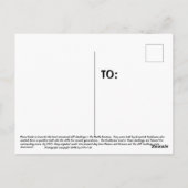 Mesa Verde Nationalpark Postkarte (Rückseite)