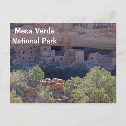 Mesa Verde Nationalpark Postkarte (Vorderseite)