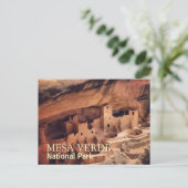 Mesa Verde Nationalpark Postkarte (Stehend Vorderseite)