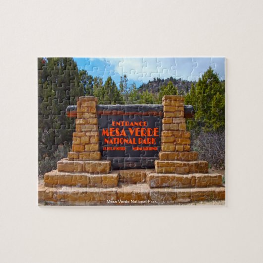 Mesa Verde Nationalpark Puzzle (Horizontal)