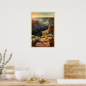 Mesa Verde Nationalpark Retro Poster (Küche)