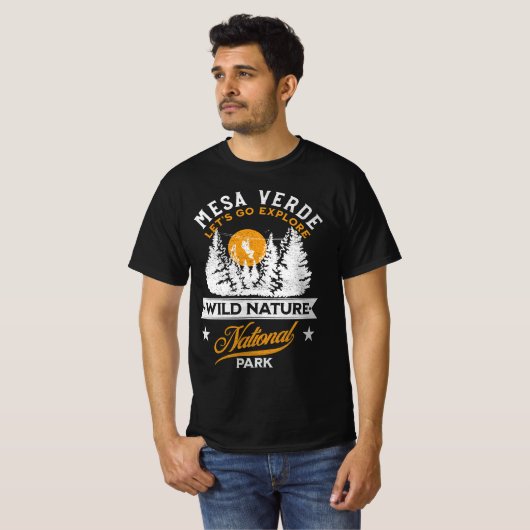 Mesa Verde Nationalpark T-Shirt (Vorne ganz)