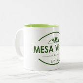 Mesa Verde Nationalpark Zweifarbige Tasse (Vorderseite Links)