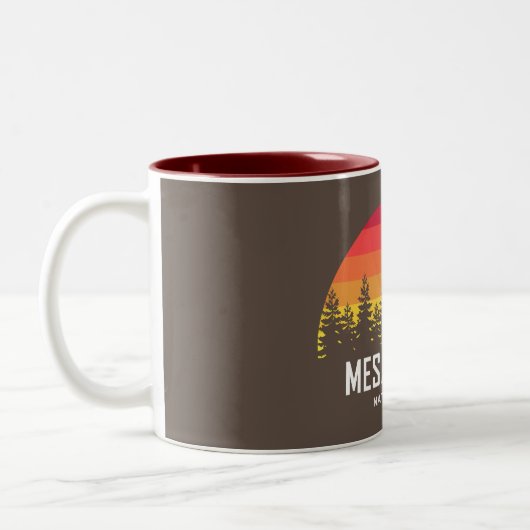 Mesa Verde Nationalpark Zweifarbige Tasse (Links)