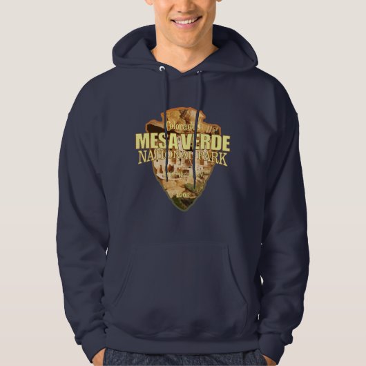 Mesa Verde NP (Pfeilspitzen) Hoodie (Vorderseite)