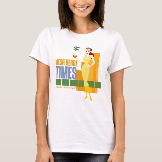 Mesa Verde Times für Mädchen T-Shirt (Vorderseite)
