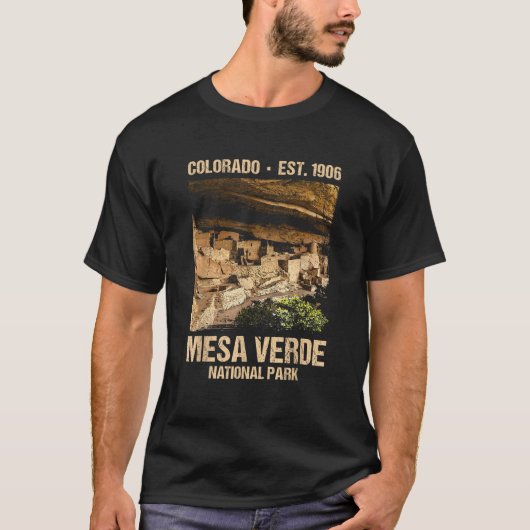 Mesa Verde US National Park Colorado Gift T-Shirt (Vorderseite)