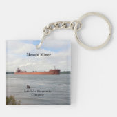 Mesabi Miner Acrylschlüsselkette Schlüsselanhänger (Rückseite)