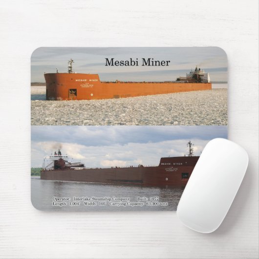 Mesabi Miner Mousepad (Mit Mouse)