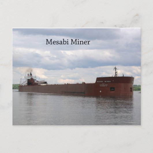Mesabi Miner Postkarte (Vorderseite)