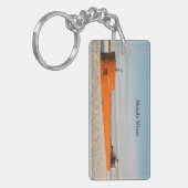 Mesabi Miner Rechteck Acrylschlüsselketten Schlüsselanhänger (Vorderseite links)