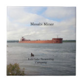 Mesabi Miner Tile Fliese (Vorderseite)
