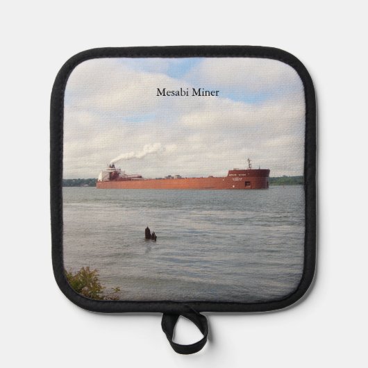 Mesabi Miner Topflappen (Vorderseite)