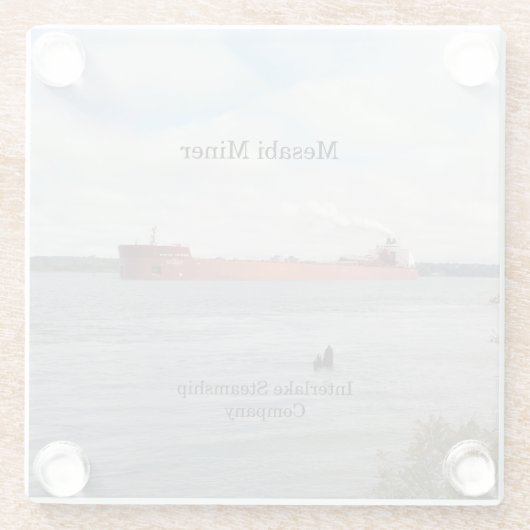 Mesabi Miner Untersetzer (Rückseite)