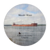 Mesabi Mini Rundschneidbrett Schneidebrett (Vorderseite)