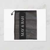 Mesh Bag, Polyester Mesh Bag, Logo-Mesh-Bag Postkarte (Vorderseite)