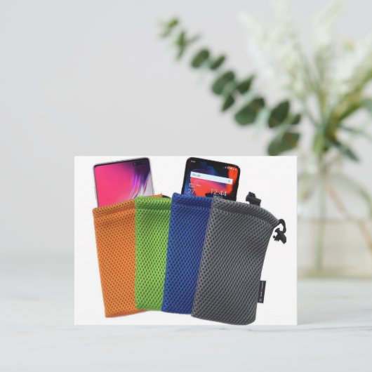 Mesh Bags Großhandel, Mesh Drawstring Bags Postkarte (Stehend Vorderseite)