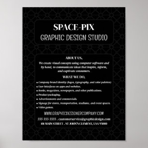 Mesh-Grafik, Grafik-Designer-Werbung Poster