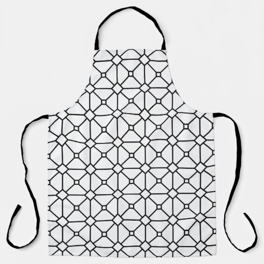 Mesh pattern grid grill line schürze (Vorderseite)
