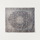 Mesh Persia Dusty Blue Dunkelgrau Wandteppich (Vorderseite (Horizontal))