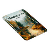 Meshchyora-Nationalpark Russland Magnet (Rechte Seite)