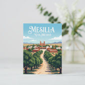 Mesilla USA Postkarte (Stehend Vorderseite)