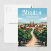 Mesilla USA Postkarte (Vorne/Hinten)