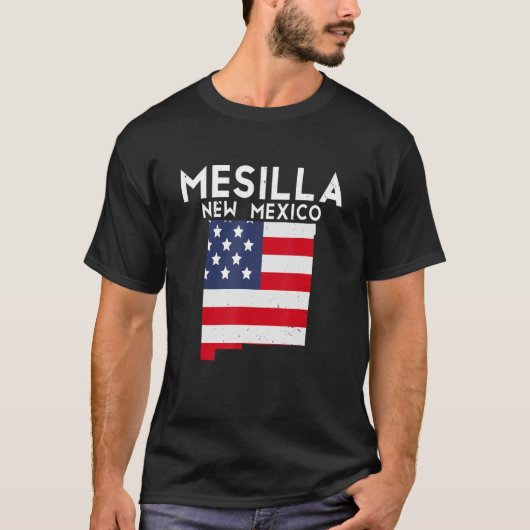 MESILLA USA Staat Amerika Reisen Neu Mexiko New Yo T-Shirt (Vorderseite)