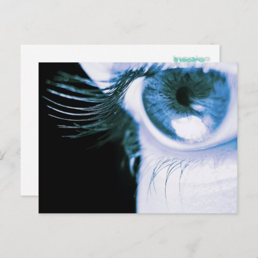 " Mesmer-EYE" Postkarte (Vorne/Hinten)