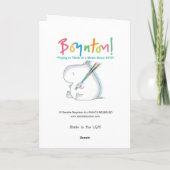 MESMERIISED CHICKEN Valentines von Boynton Feiertagskarte (Rückseite)